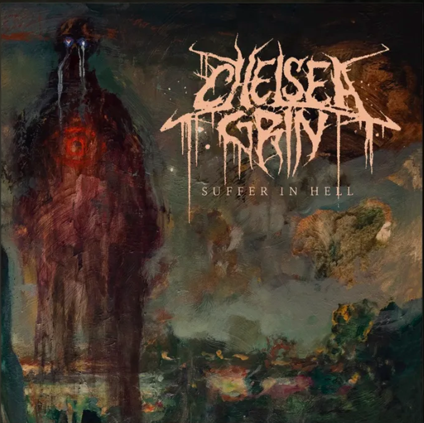 Autographed Suffer in Hell/Heaven Double Record - Opaque Gold /300