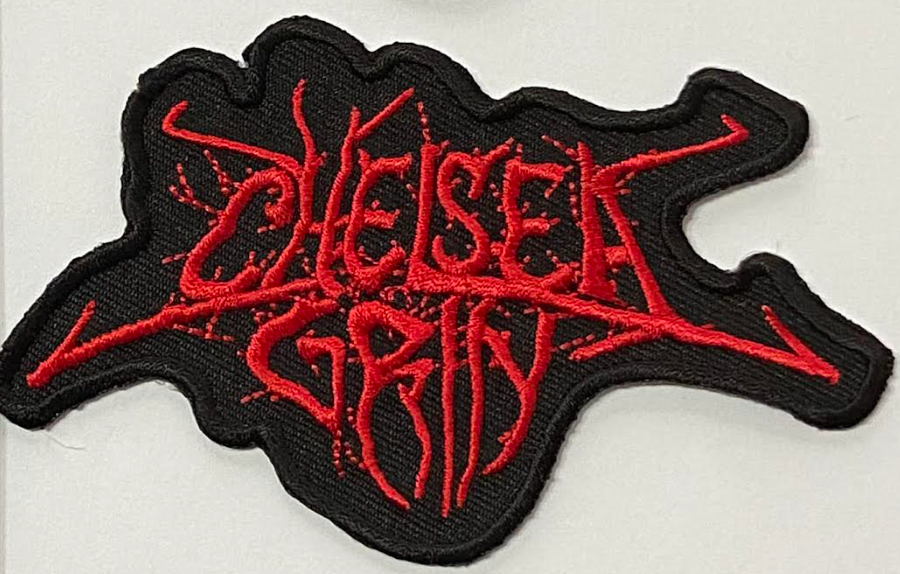 12" Back Patch (White or Red)
