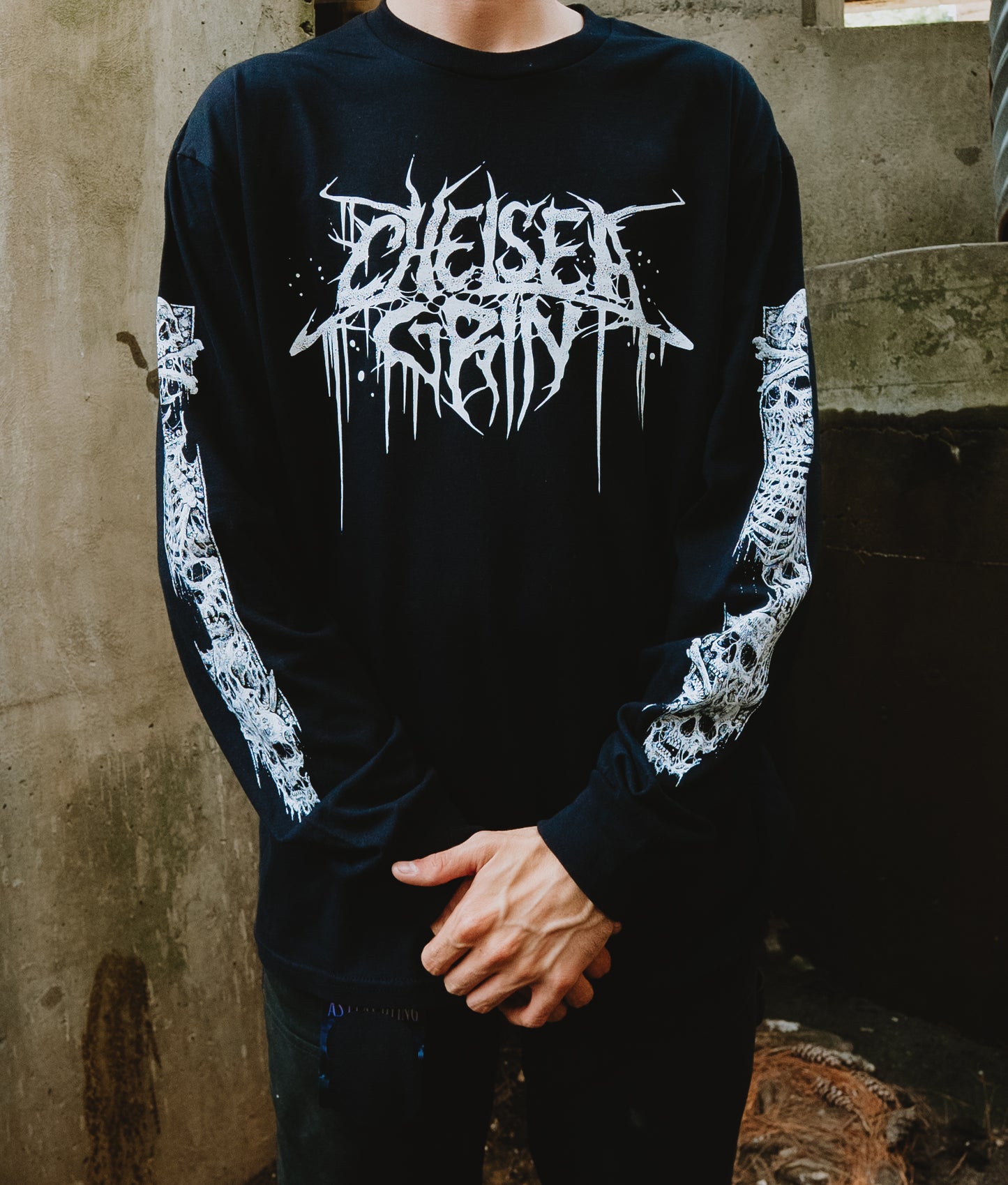 Skull Long Sleeve Tee