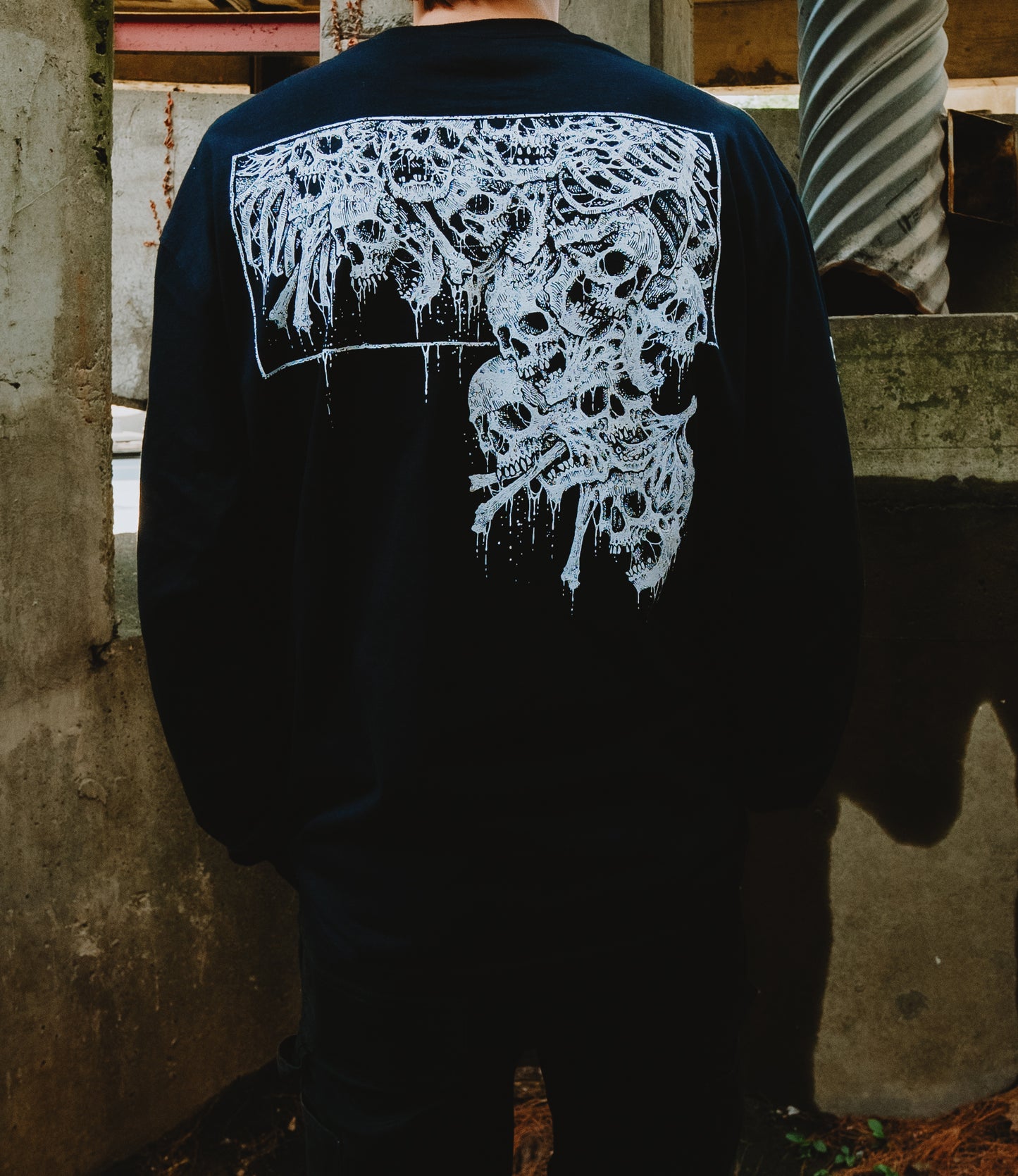 Skull Long Sleeve Tee
