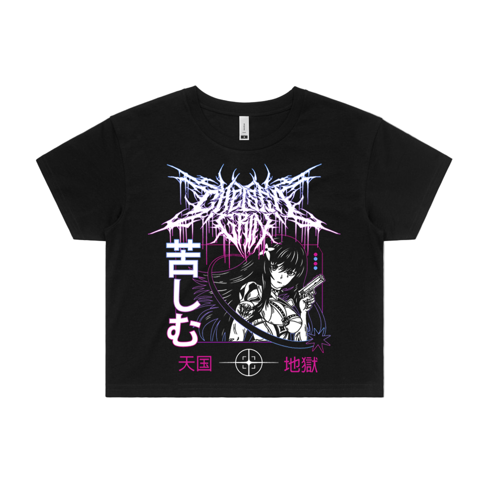 chiichanです。 Kanji Crop Tee – Chelsea Grin