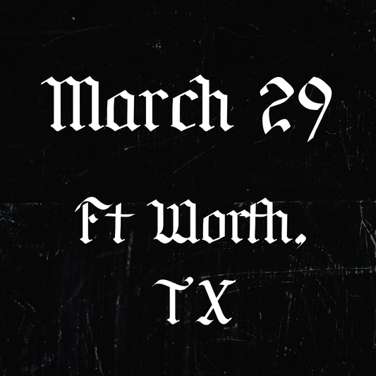 Ticketless VIP Bundle - 3/29 Ft Worth, TX (Rail Club)