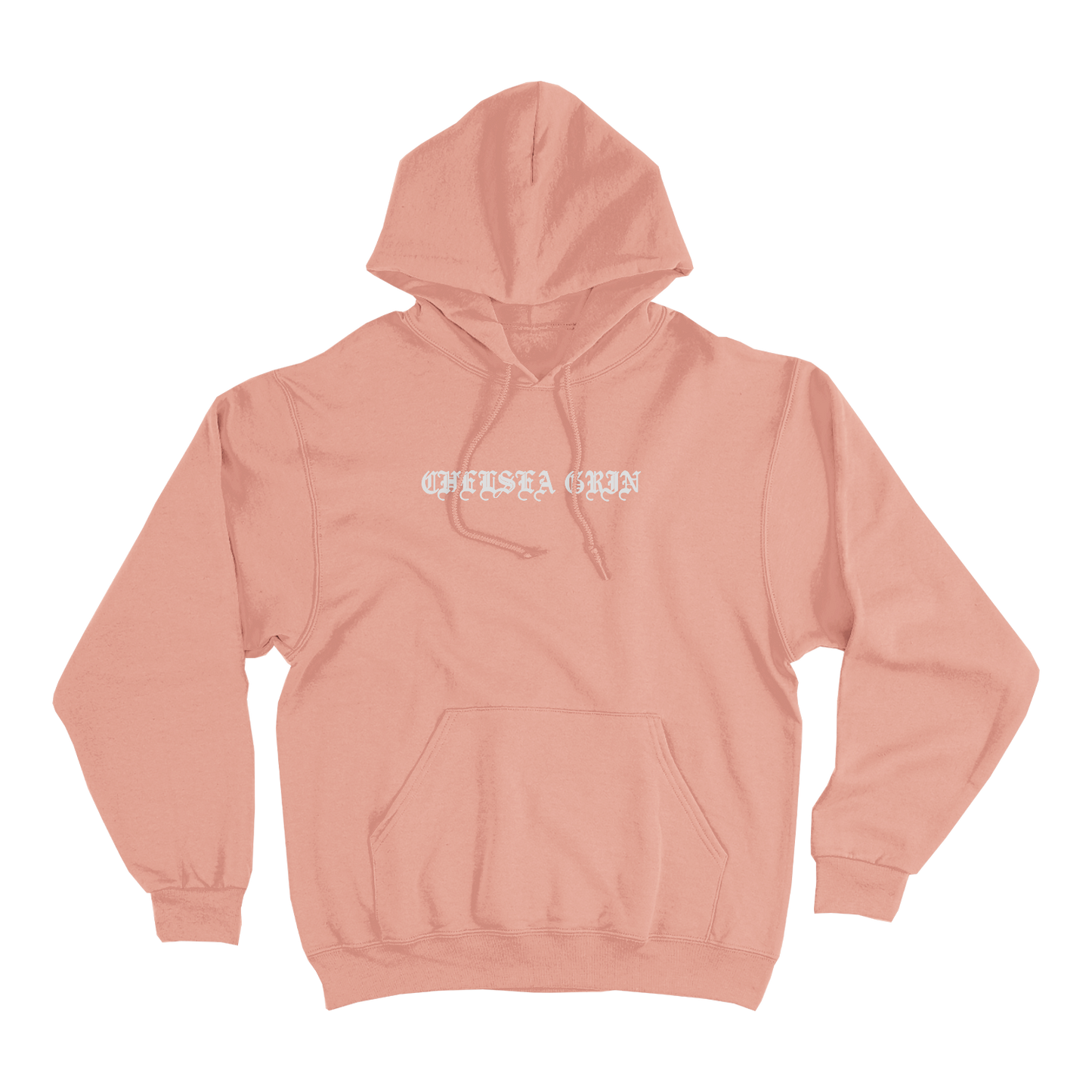 Blush Pink Hooded Sweatshirt