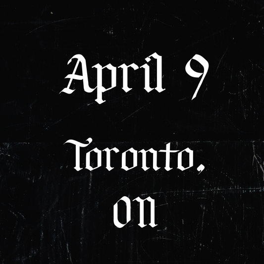 Ticketless VIP Bundle - 4/9 Toronto, ON (Danforth Music Hall)